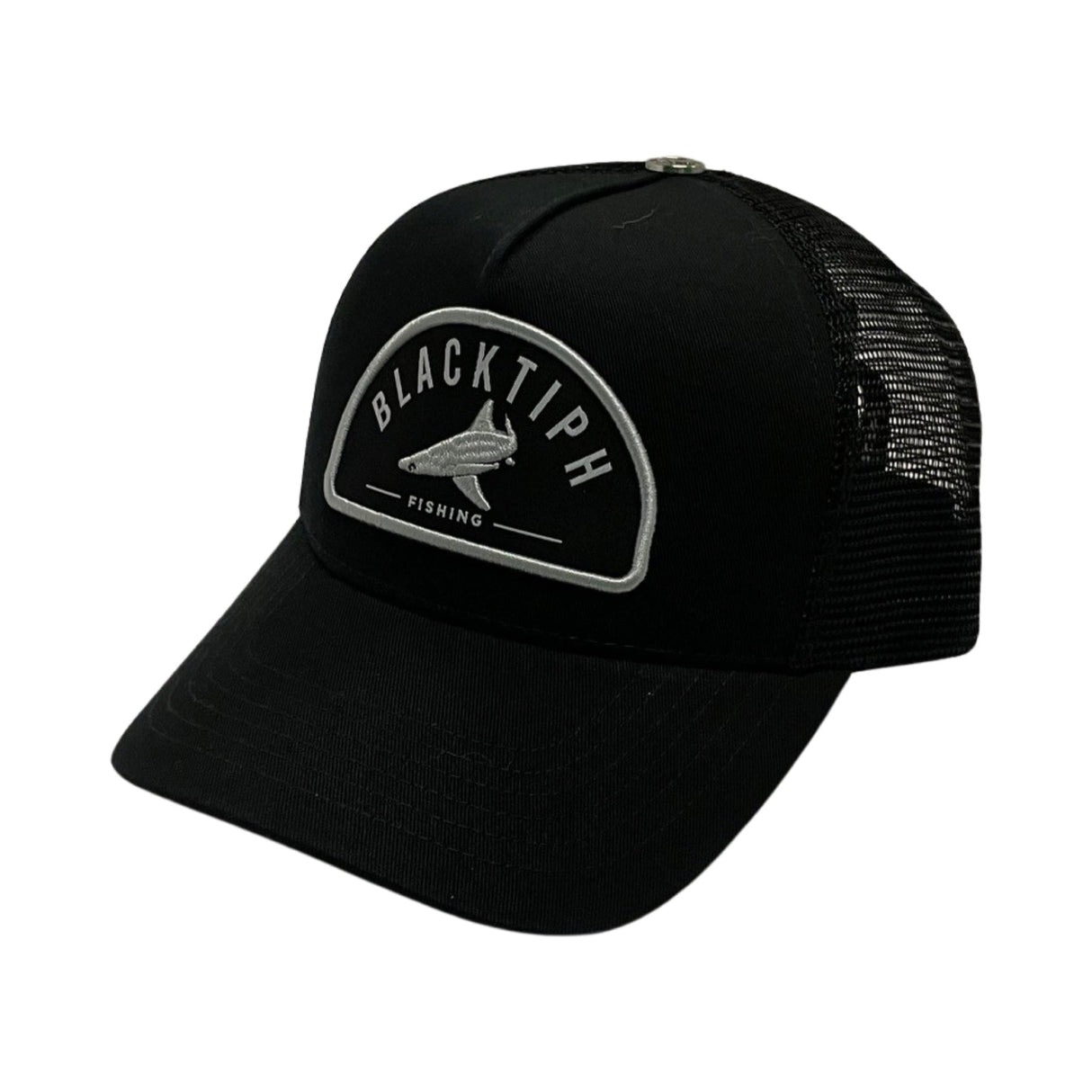 BLACKTIPH Snapback Hat with New Patch in Black and Grey