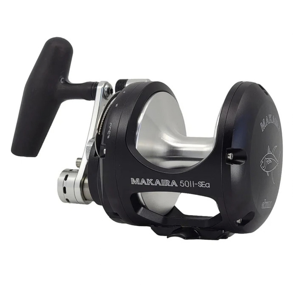 OKUMA Makaira Two-Speed Special Edition Lever Drag Reel - Matte Black