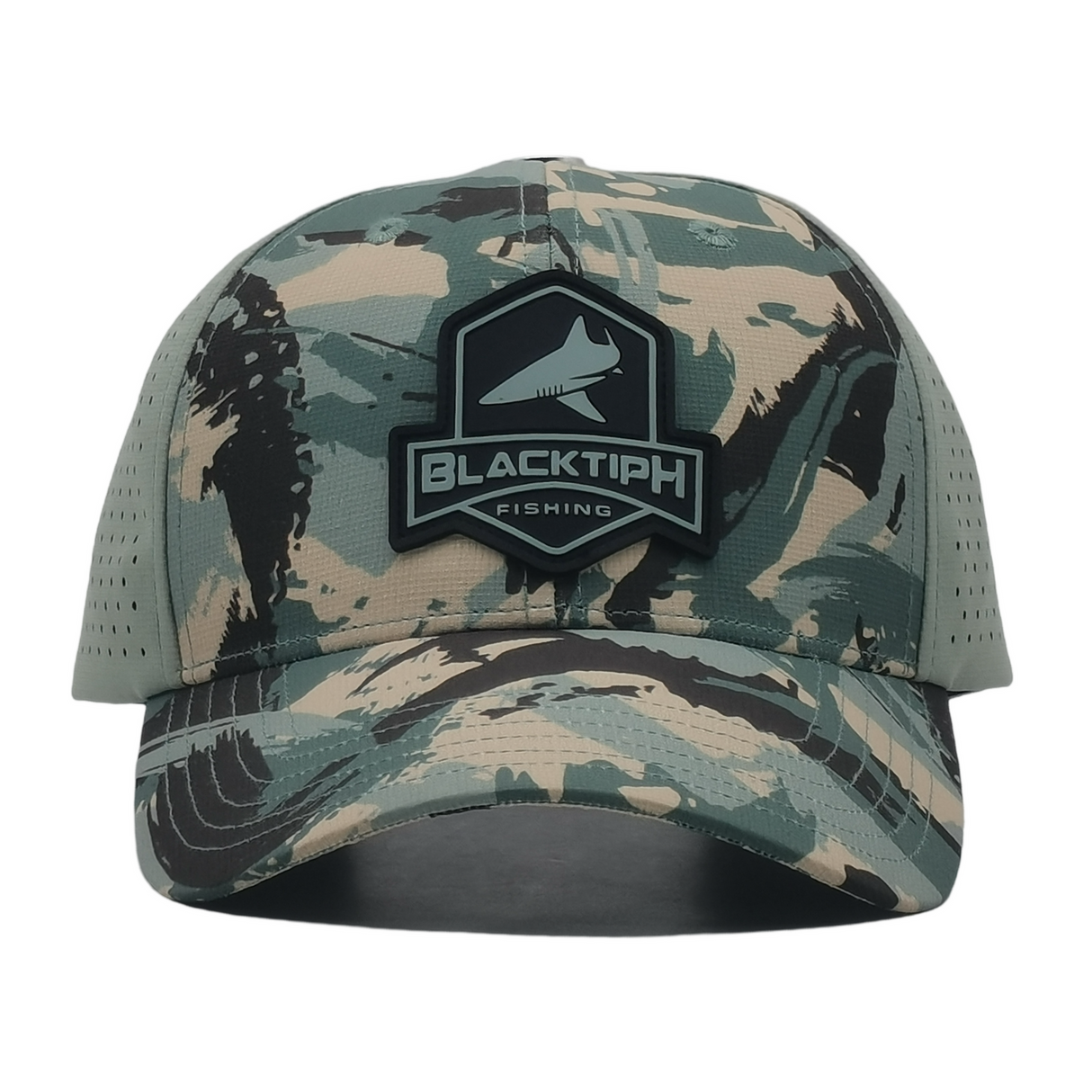 BLACKTIPH Performance PVC Hat - Green Camo