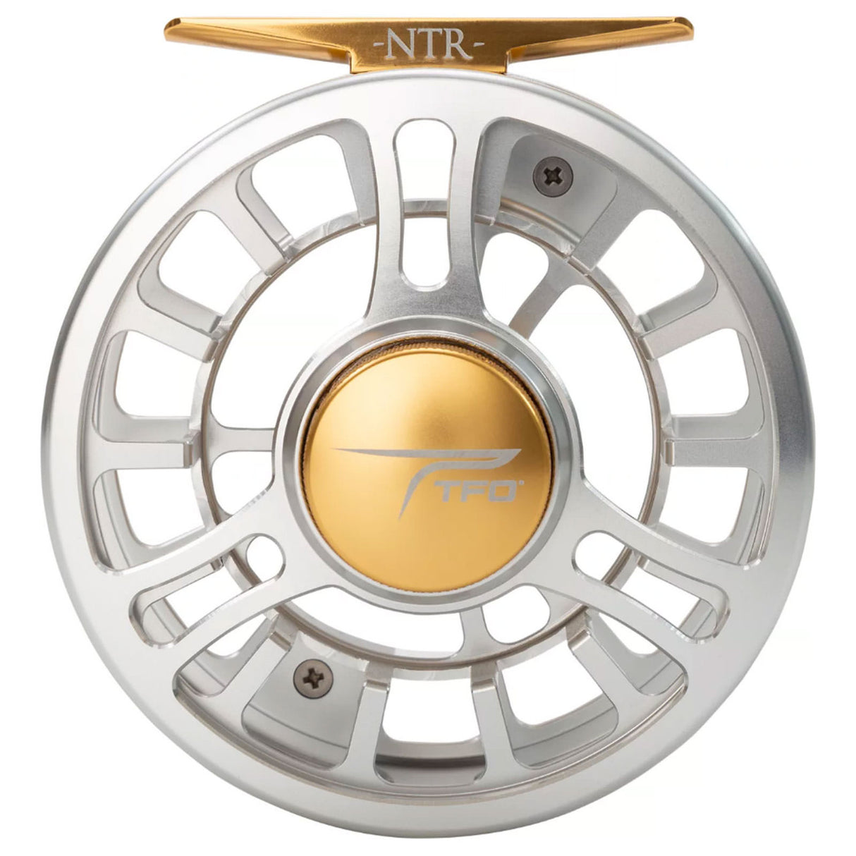 Temple Fork Outfitters NTR I Large Arbor Reel - Clear/Gold