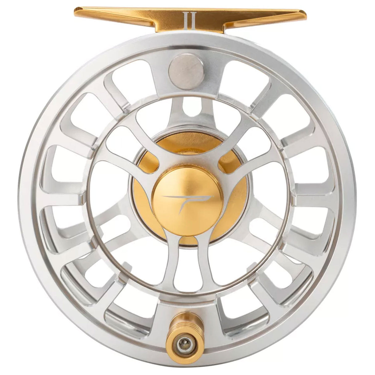 Temple Fork Outfitters NTR I Large Arbor Reel - Clear/Gold