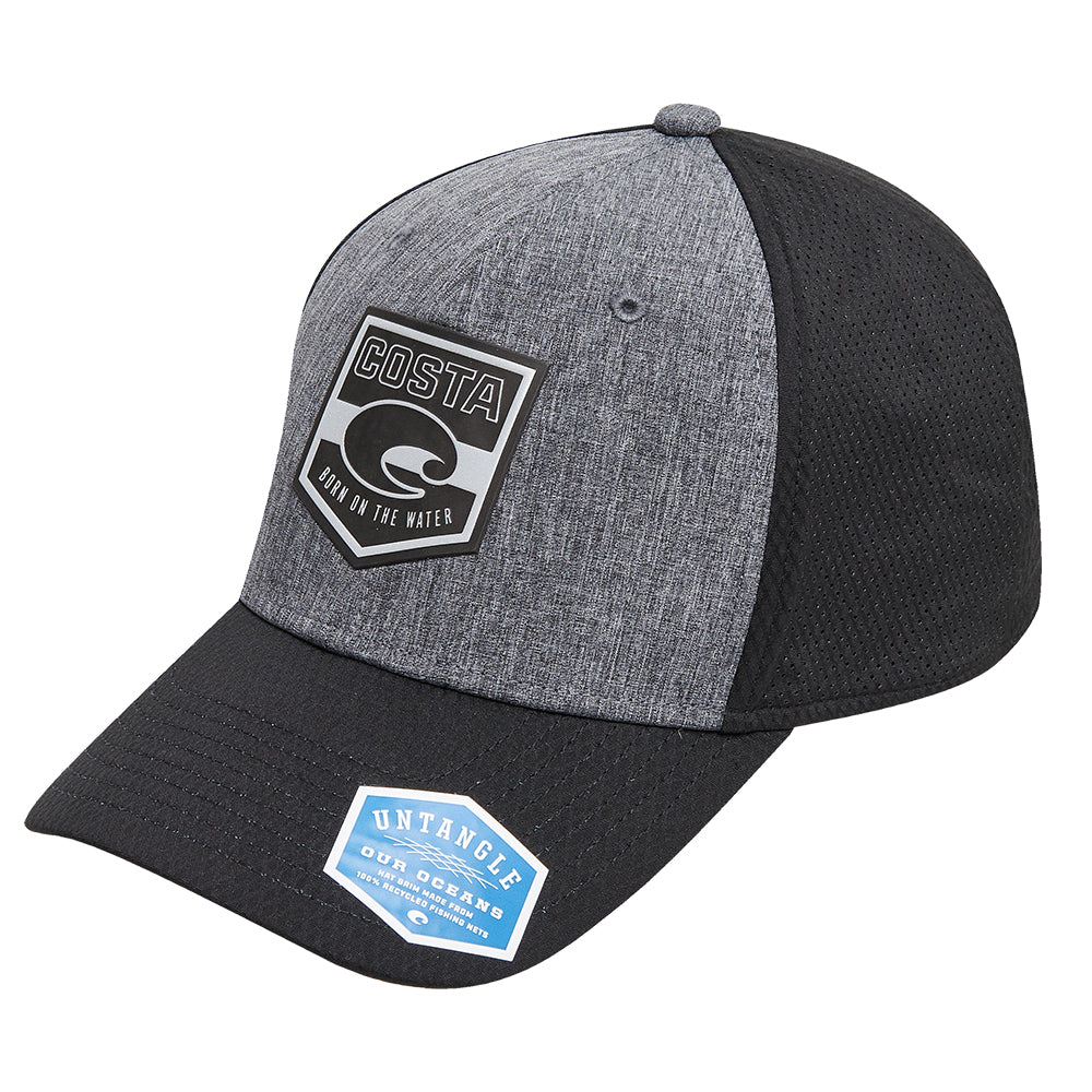 Costa Born on the Water XL Performance Hat - Gray