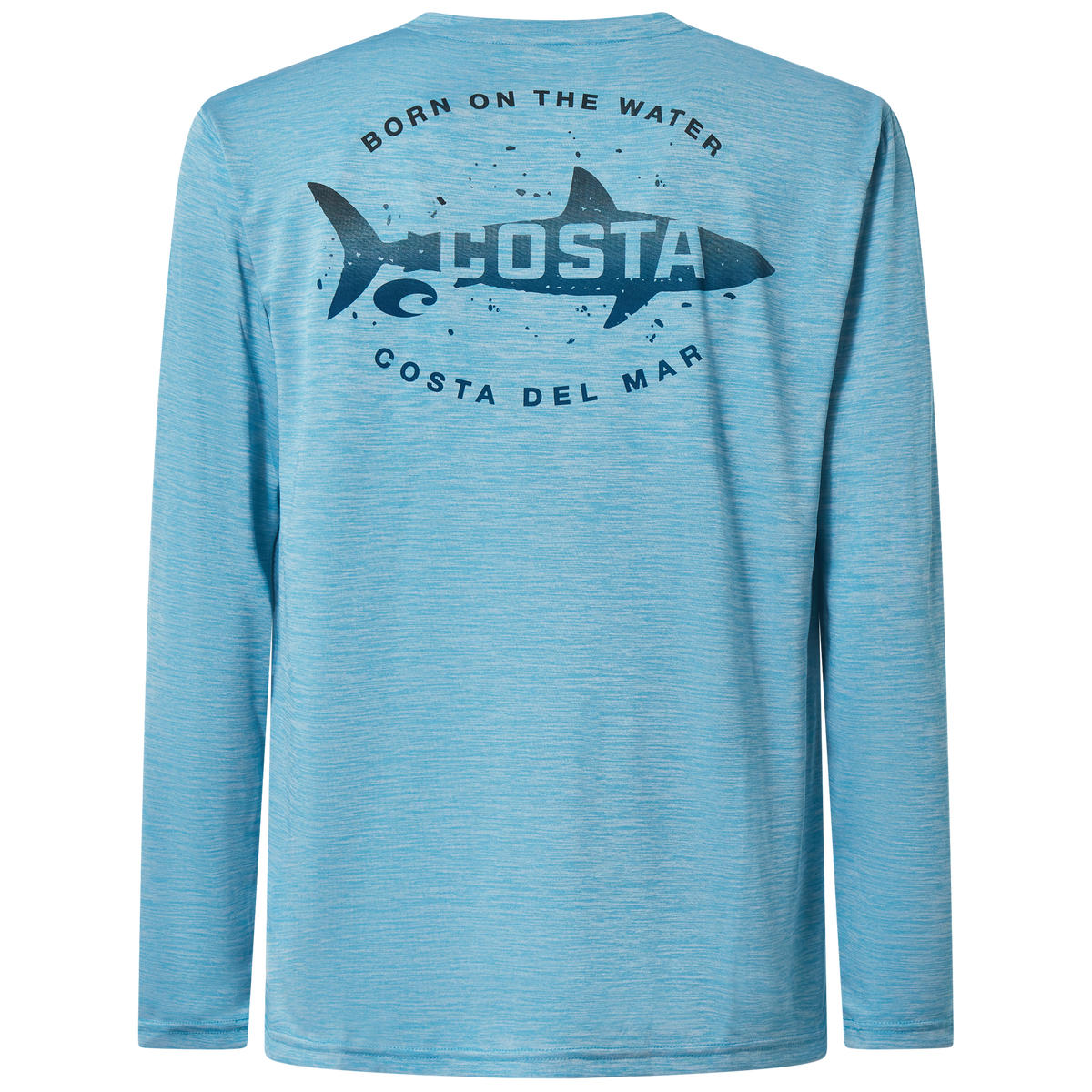 Costa Tech Slam Shark Men&#39;s Long-Sleeve T-Shirt