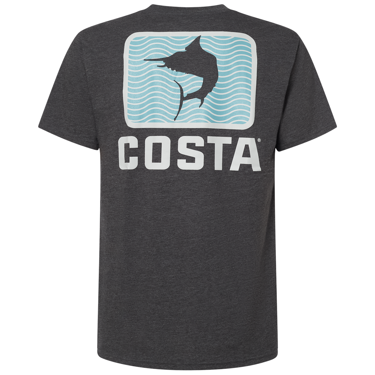 Costa Emblem Waves Marlin Short Sleeve T-Shirt