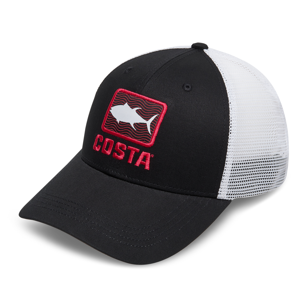 Costa Tuna Waves Trucker Hat - Navy from COSTA - CHAOS Fishing