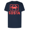 Costa Emblem Bass Crew Short Sleeve T-Shirt