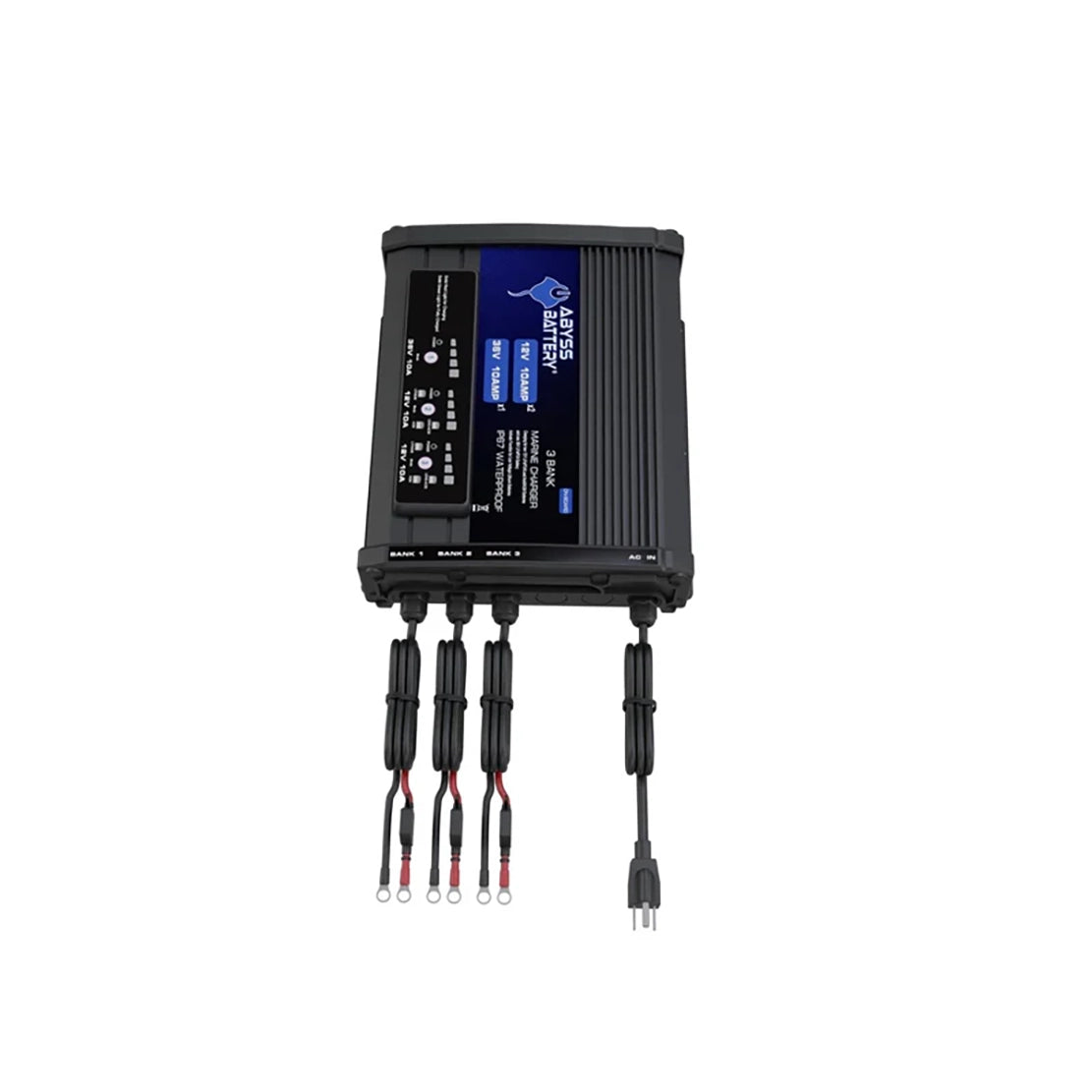 ABYSS 3 Bank 12V/36V On-Board Marine Battery Charger