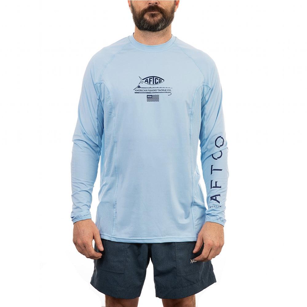 AFTCO Barracuda Geo Cool LS Performance Shirt