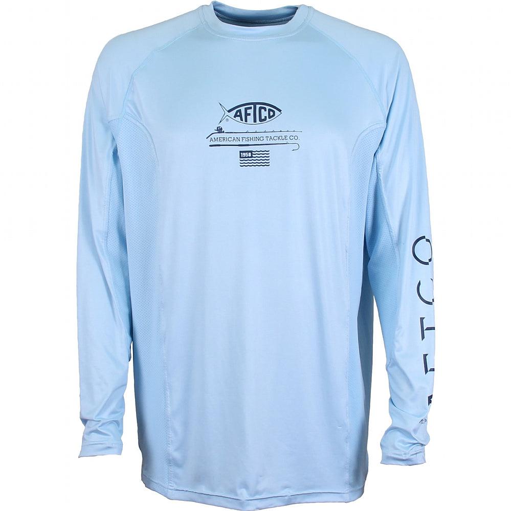 AFTCO Barracuda Geo Cool LS Performance Shirt from AFTCO - CHAOS