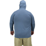 AFTCO Big Guy Samurai Long Sleeve Hooded Shirt