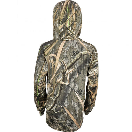 AFTCO Mossy Oak Hooded Performance Shirt