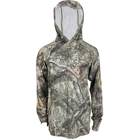 AFTCO Mossy Oak Hooded Performance Shirt