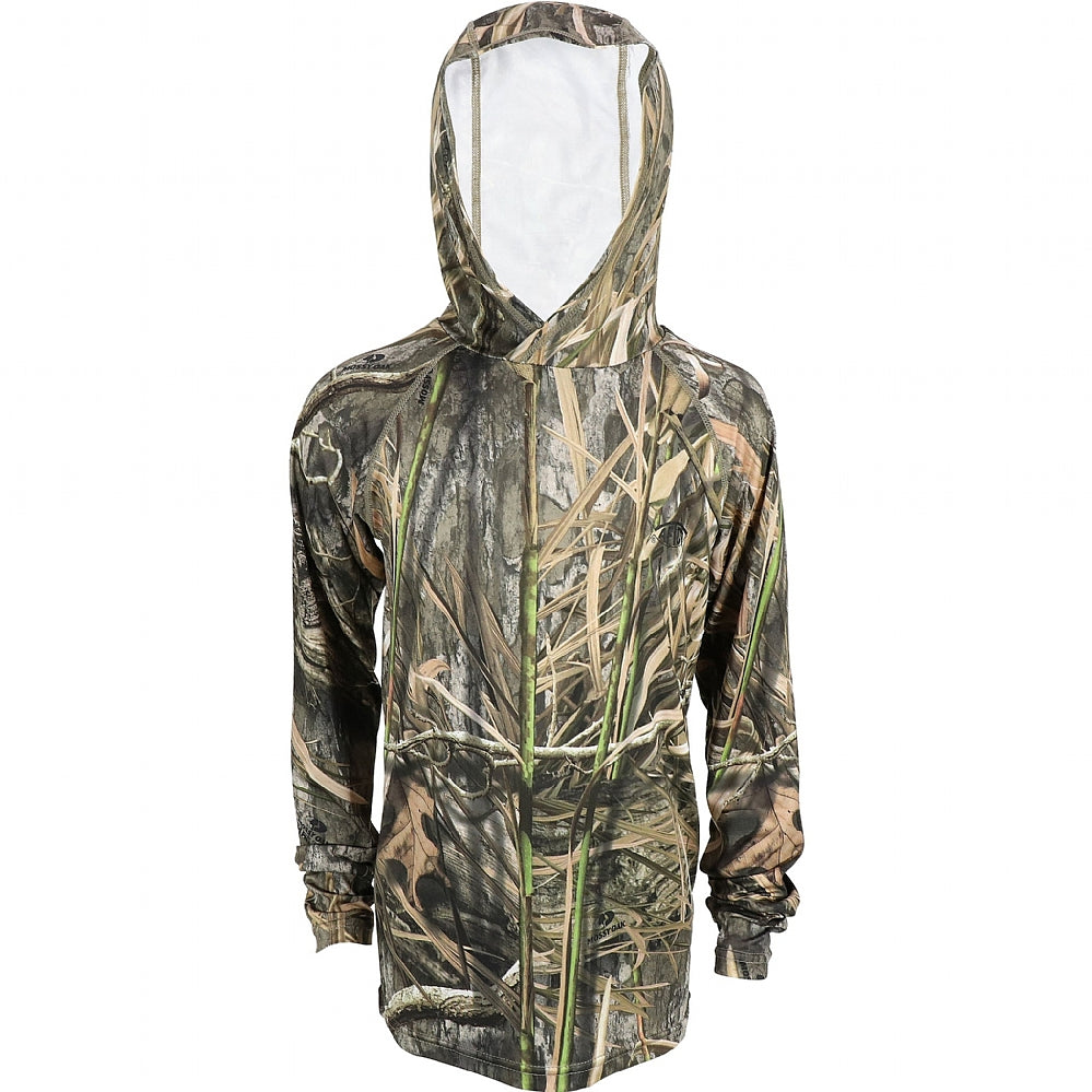 AFTCO Mossy Oak Hooded Performance Shirt