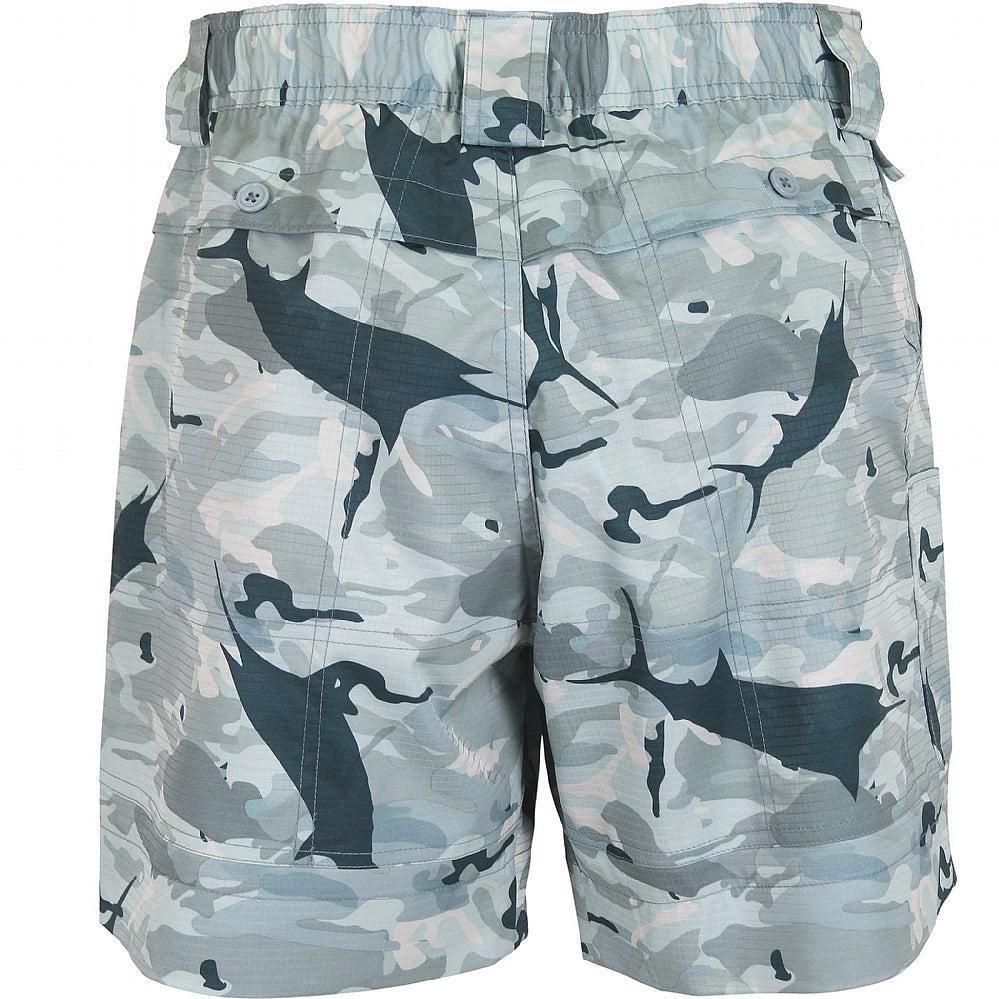 AFTCO Original Fishing Shorts Camo Print