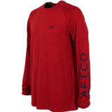 AFTCO Samurai Heathered Long Sleeve Shirt