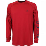 AFTCO Samurai Heathered Long Sleeve Shirt