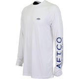 AFTCO Samurai Heathered Long Sleeve Shirt