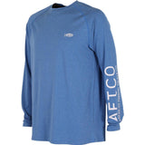 AFTCO Samurai Heathered Long Sleeve Shirt