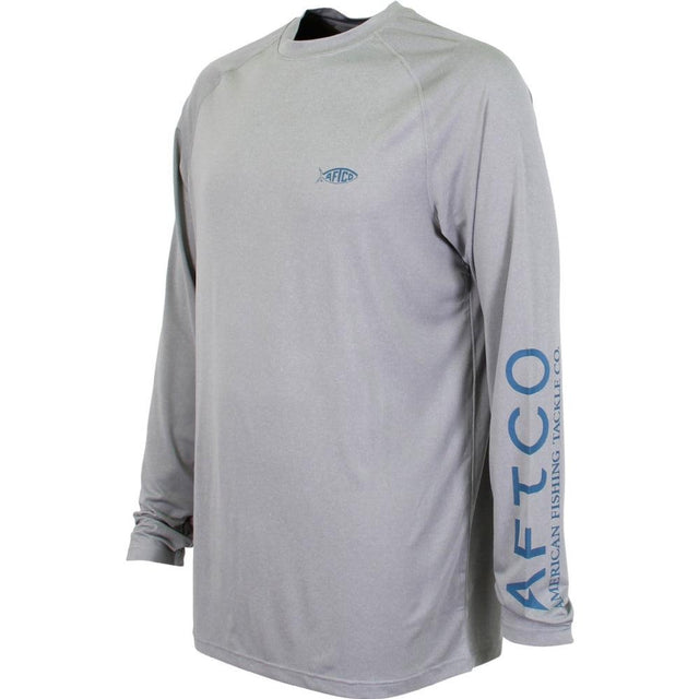 AFTCO Samurai Heathered Long Sleeve Shirt