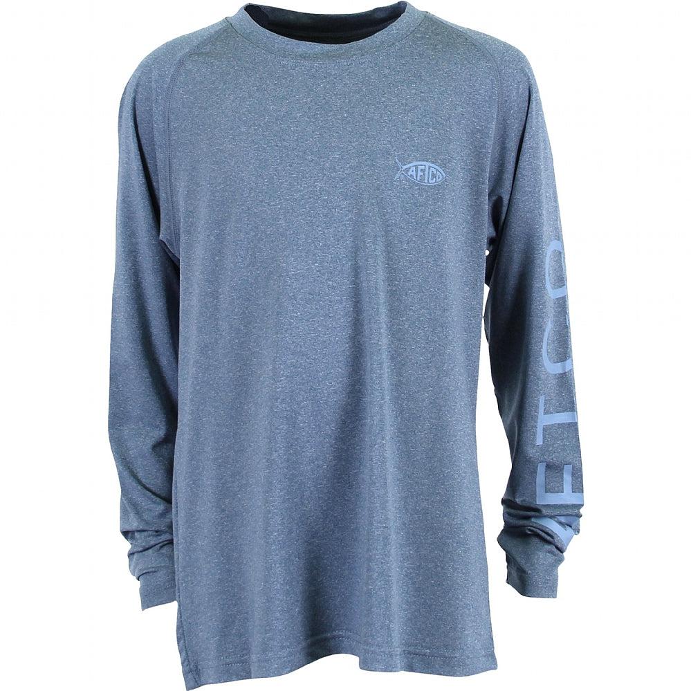 AFTCO Youth Flipper Long Sleeve Performance Knit Shirt