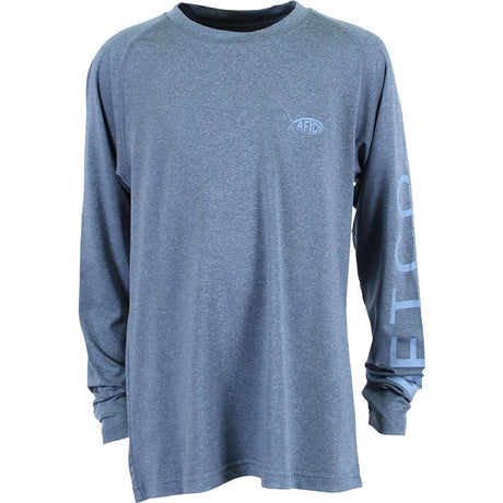 AFTCO Youth Flipper Long Sleeve Performance Knit Shirt