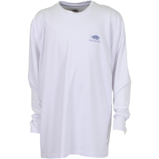 AFTCO Youth Flipper Long Sleeve Performance Knit Shirt