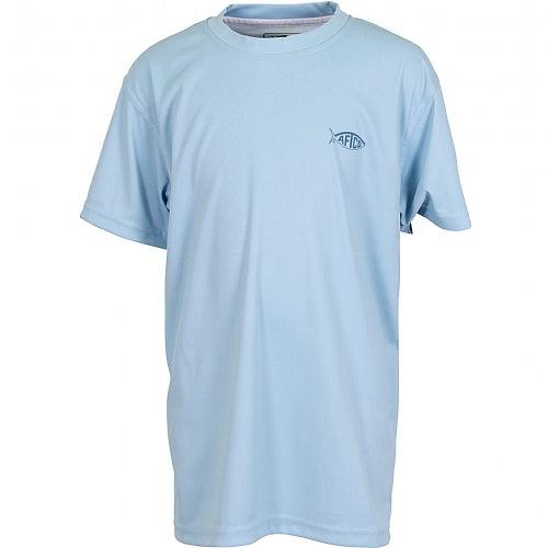 AFTCO Youth Red Alert Short Sleeve Performance Shirt