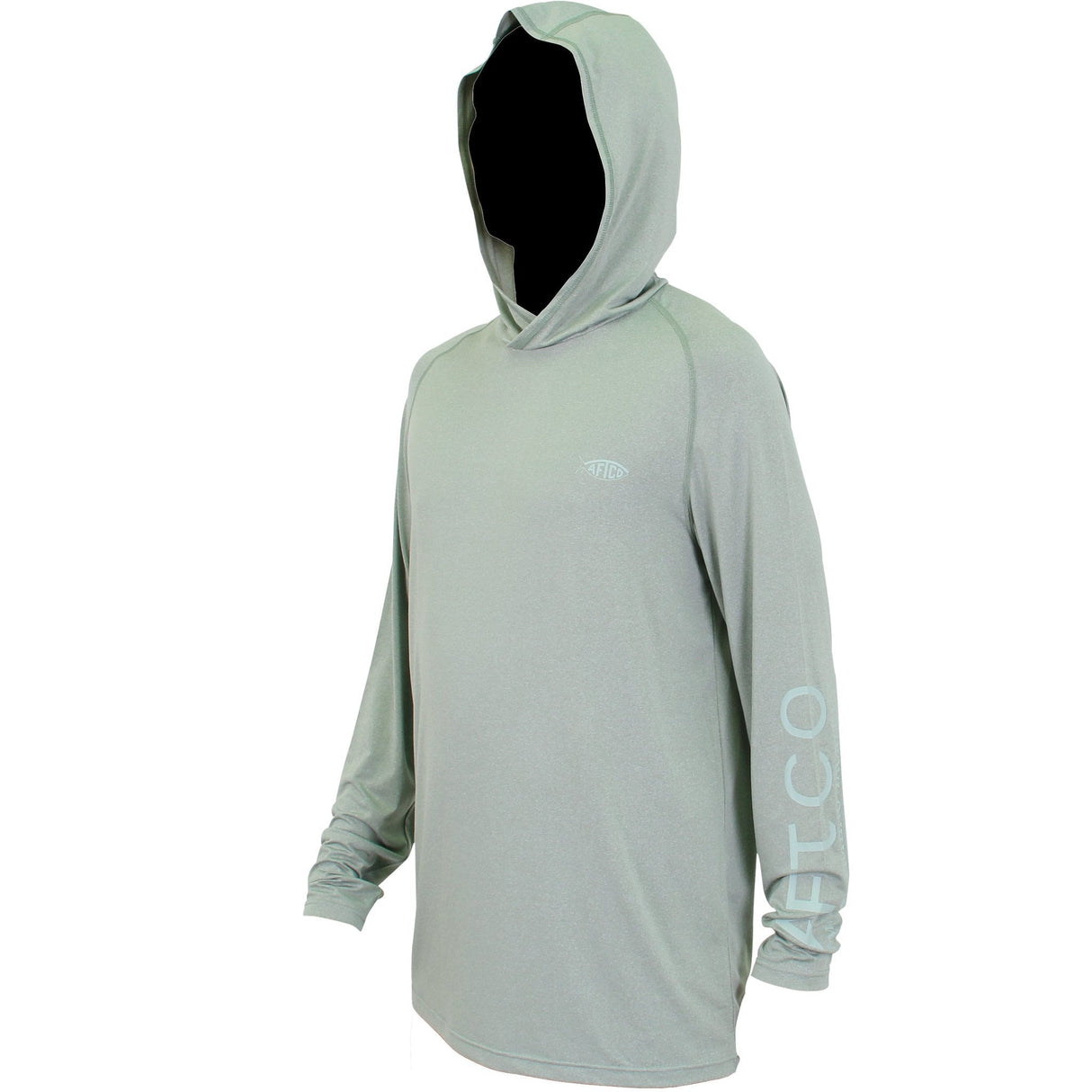 AFTCO Youth Samurai 2 Heathered LS Hooded Shirt