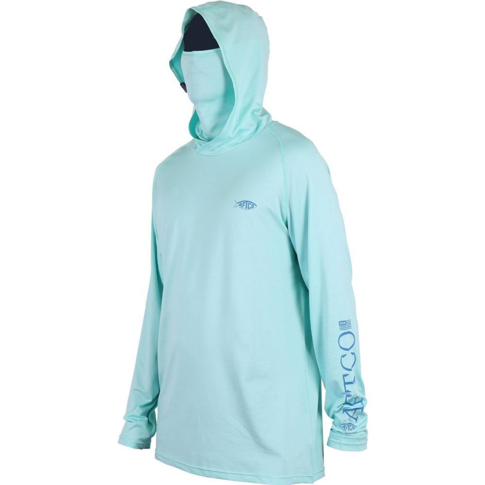 AFTCO Yurei Hooded LS Air-O-Mesh Performance Shirt