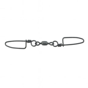 AFW Brass Dual Coastlock Snap Swivels - Black