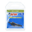 AFW Brass Heavy Swivels - Black