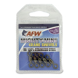 AFW Mighty Mini Stainless Steel Crane Swivels - Gunmetal Black