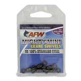 AFW Mighty Mini Stainless Steel Crane Swivels - Gunmetal Black