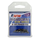 AFW Mighty Mini Stainless Steel Crane Swivels - Gunmetal Black