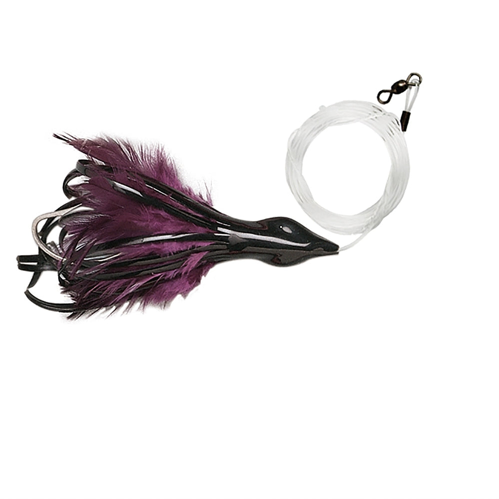 1 4oz bass lure C+H AFW No Alibi Dolphin Delight Rigged & Ready 1,4oz Red,White Lures