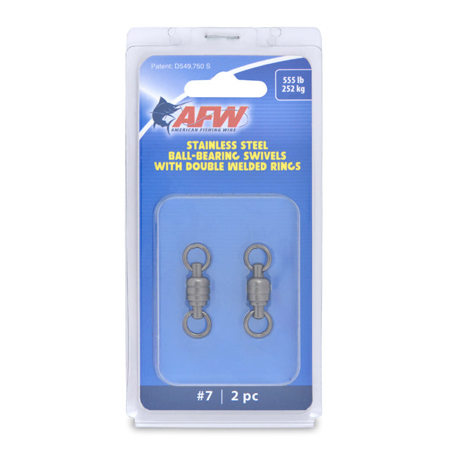 AFW Stainless Steel Ball Bearing Swivels With Double Welded