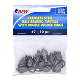 AFW Stainless Steel Ball Bearing Swivels With Double Welded