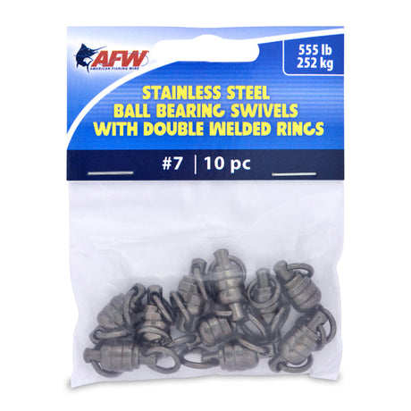 AFW Stainless Steel Ball Bearing Swivels With Double Welded