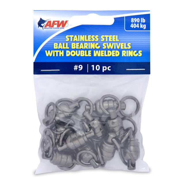 AFW Stainless Steel Ball Bearing Swivels With Double Welded