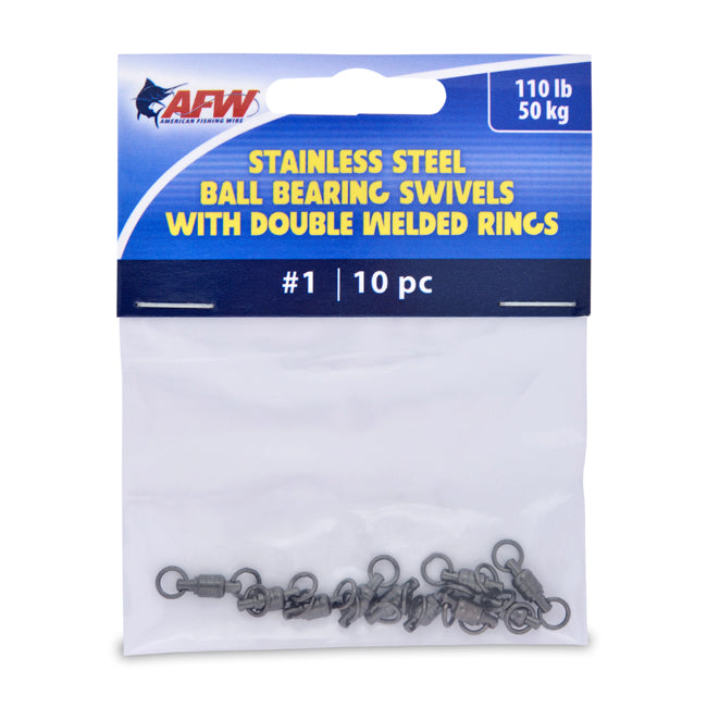 AFW Stainless Steel Ball Bearing Swivels With Double Welded