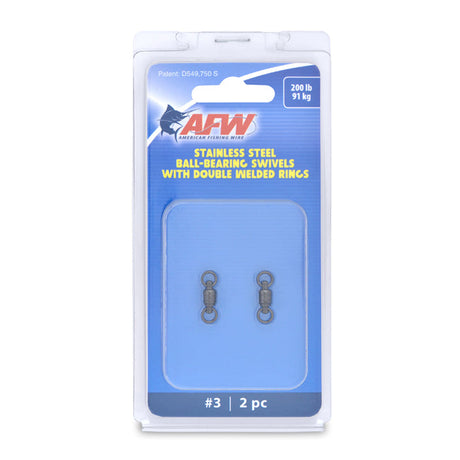 AFW Stainless Steel Ball Bearing Swivels With Double Welded