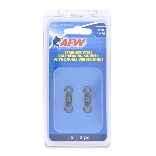 AFW Stainless Steel Ball Bearing Swivels With Double Welded