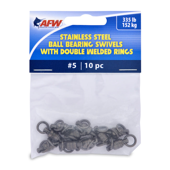 AFW Stainless Steel Ball Bearing Swivels With Double Welded