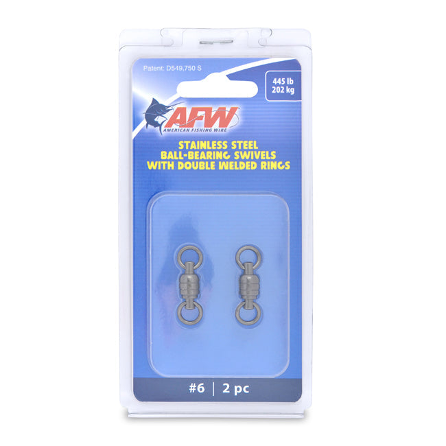 AFW Stainless Steel Ball Bearing Swivels With Double Welded