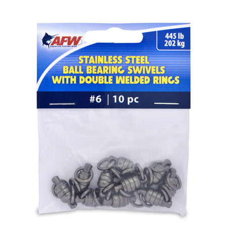 AFW Stainless Steel Ball Bearing Swivels With Double Welded