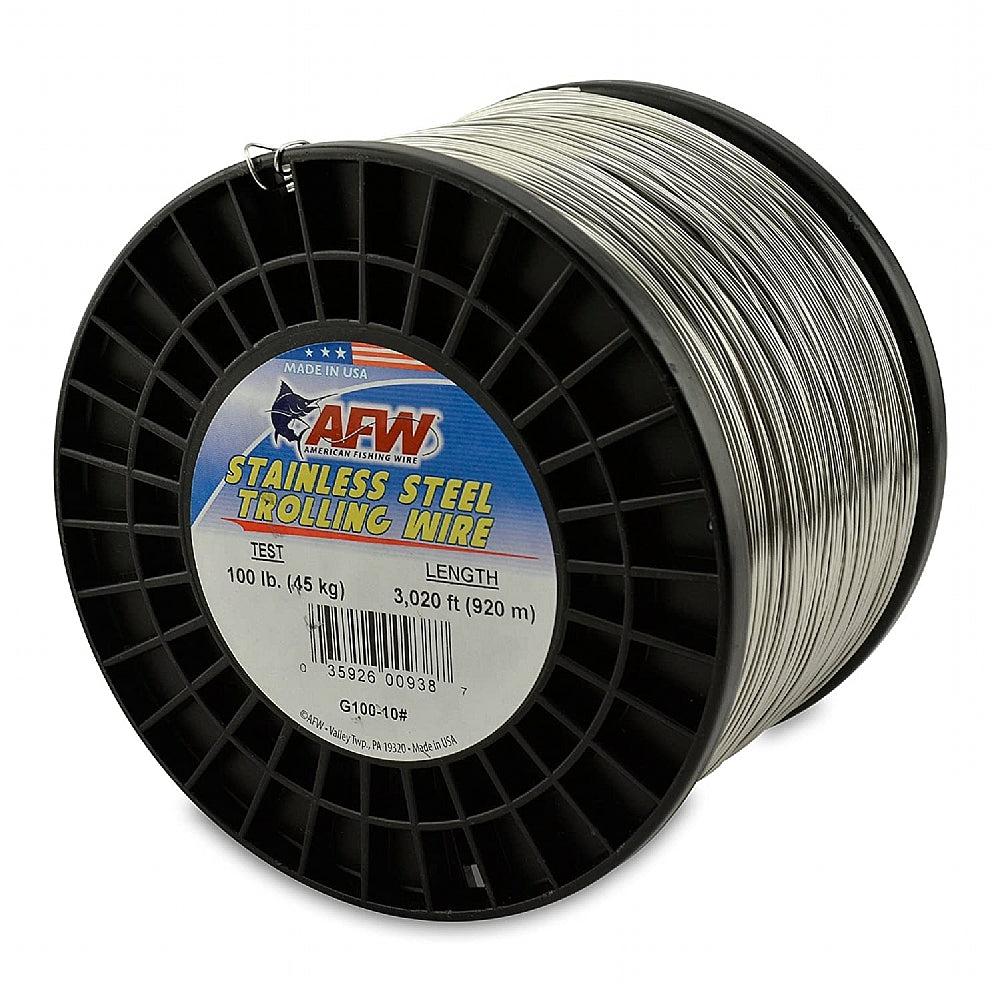 AFW Stainless Steel Trolling Wire 5LB Spool