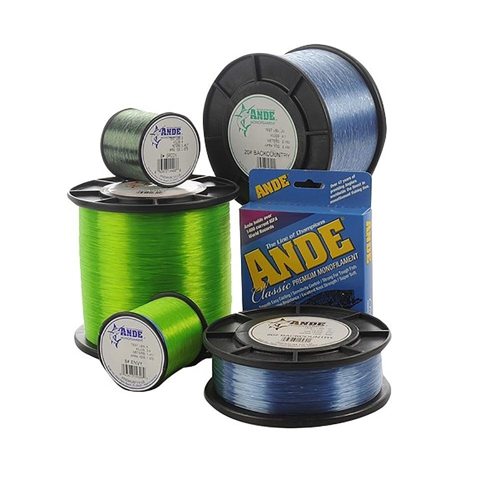 Ande Monofilament Back Country Blue 15 lb Test 2 lb Spool