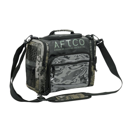 AFTCO Tackle Bag - Green Digi Camo