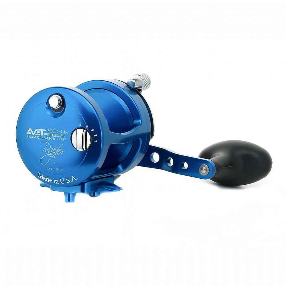 AVET MXL 6/4 2SPD MC Raptor Right Hand - Blue