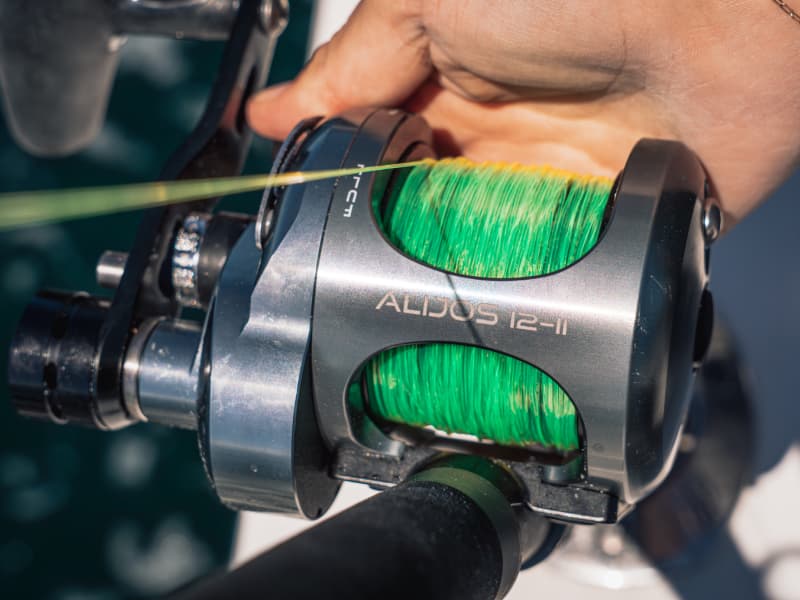 OKUMA Alijos Lever Drag Reel view 4